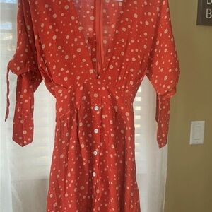 Red Polka Dot Dress